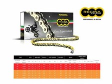 CATENA REGINA RX3 140 MAGLIE PASSO 420 CROSS PER MOTO KAWASAKI KX 85 2001 CROSS 