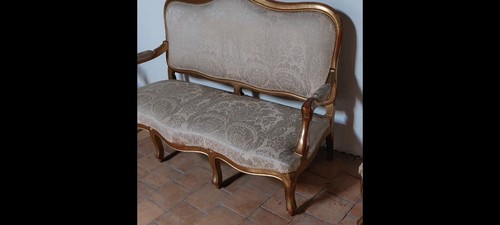 Salotto luigi filippo - salotto, dorato