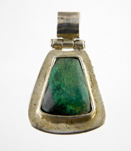 Ciondolo crisocolla verde