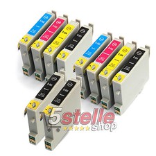 KIT 10 CARTUCCE PER EPSON