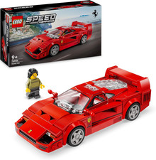 Speed Champions Supercar Ferrari F40, Modellino Di Auto Sportiva Da Costruire, M