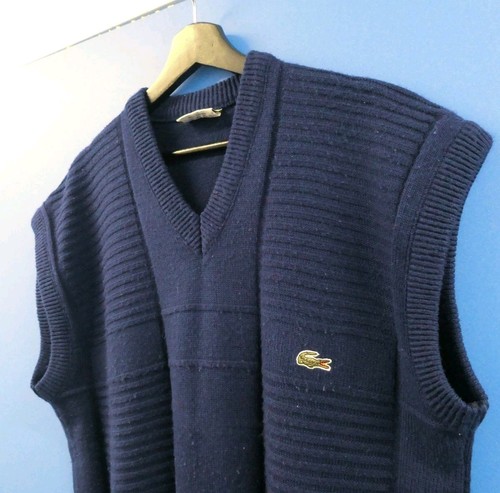 Vintage lacoste gilet - [xl],