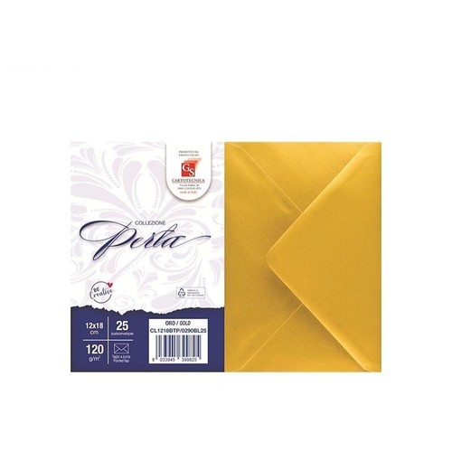 Cartotecnica 25pz buste da - gs,