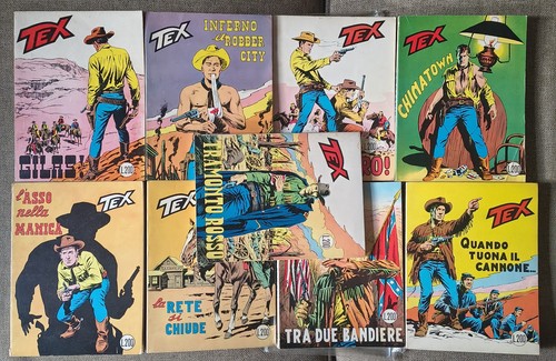 Tex 107 115 - sequenza, completa