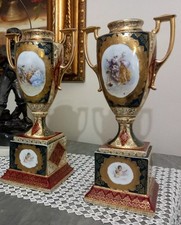 Coppia di Vasi Royal Vienna