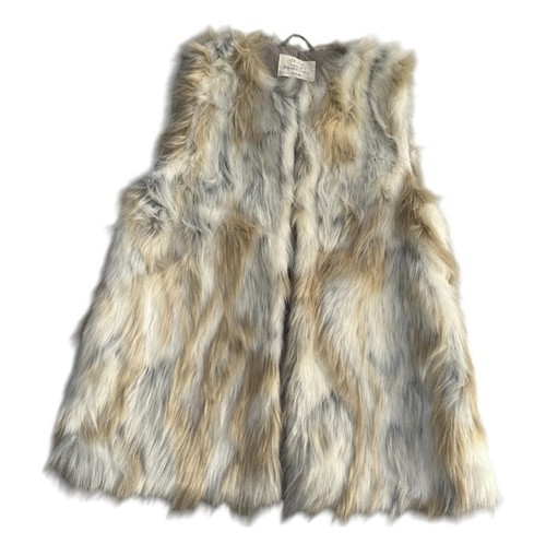 Gilet pelliccia sintetica - in,