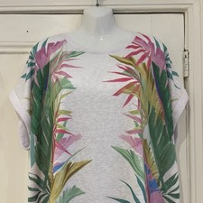 Top Bonmarche bianco con