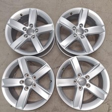 4 cerchi lega audi a4 a5 q5 r16 silver lt003066