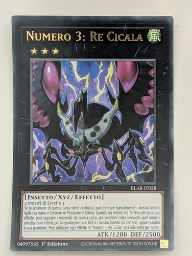 Numero 3 re cicala - numero,
