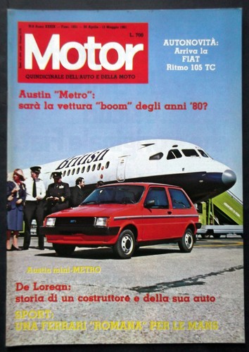 Motor 1981 fiat - ritmo, 105