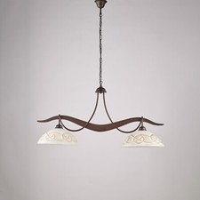 Lampadario bilanciere in ferro
