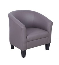 Poltroncina Ecopelle Fango a