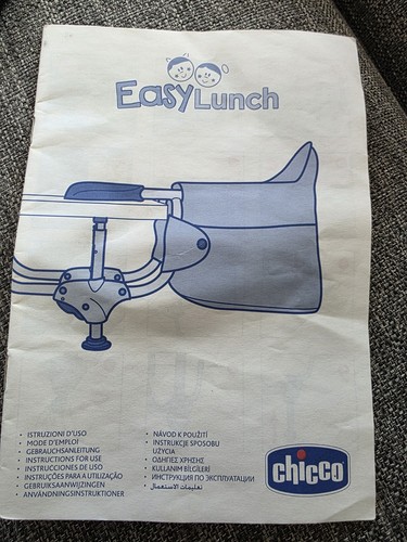 Seggiolino tavolo easylunch - da,