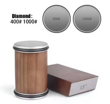 Rolling Knife Sharpener Magnetic Knife Holder Diamond Sharpening Stone Kit