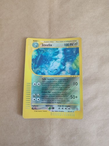 Carte pokémon steelix - pokémon,