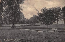 In Hood Park cupar fife scotland WR&S postcard