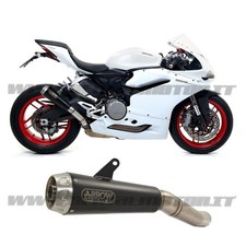 Terminale di Scarico Arrow Pro Race Nichrom Nero Ducati Panigale 959 2016 > 2020