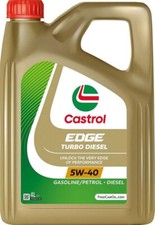 OLIO MOTORE LUBRIFICANTE 4L CASTROL EDGE TURBO DIESEL 5W-40 ACEA C3; API SN/CF