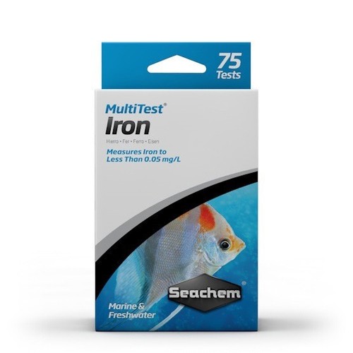 Seachem multitest iron test - multitest,