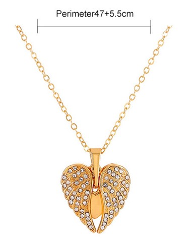 Collana donna lega zinco - di,