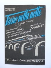 Musica Spartito - Treno nella Notte (Night Train) - 1954 ca.