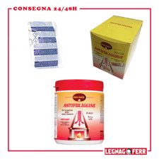 Pigal Antifuliggine in Bustine o Barattolo per la Pulizia delle Canne Fumarie