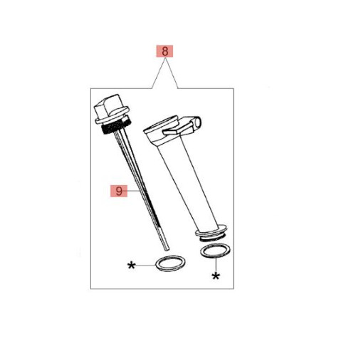 Efco oleomac kit tappo olio - kit,