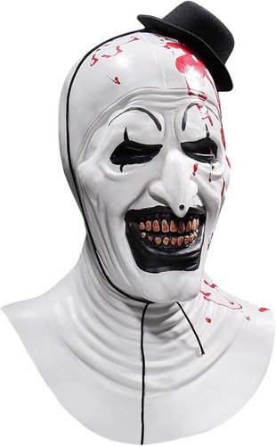 Maschera bianca pagliaccio - maschera, da