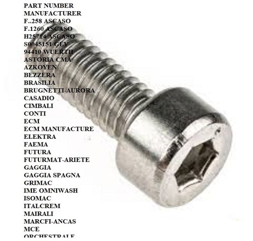 10xvite testa cilindro - 10xvite,