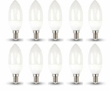 LAMPADINA CANDELA LED 10 PEZZI