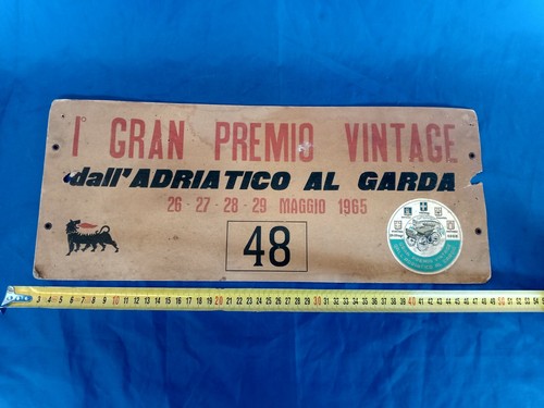 Targa originale 1965 gran - targa,