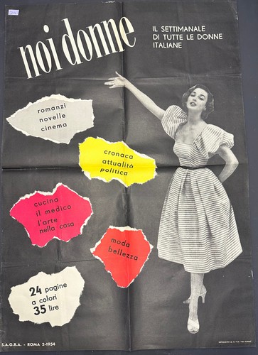 Z11 manifesto 1954 settimanale - manifesto,