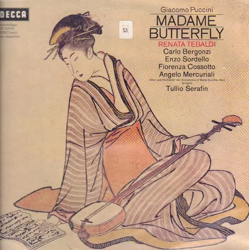Puccini madama butterfly decca - butterfly,