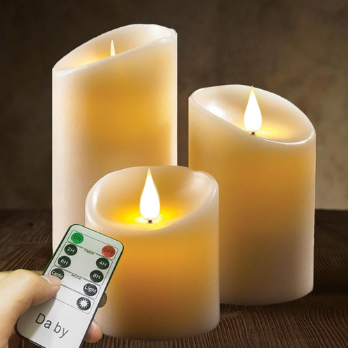 Candele led set fiamma - candele, di