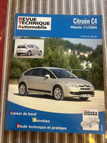 Revue technique citroen 6 - technique, c4