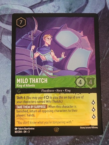 Milo thatch king - thatch, atlantis
