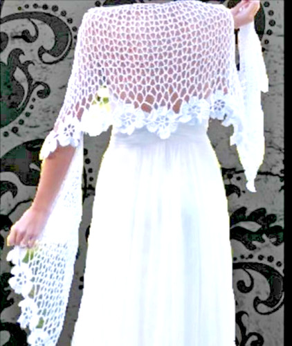 Scialle poncho estivo - scialle/poncho,
