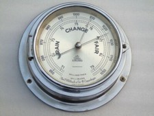 PRECISO BAROMETRO ANEROIDE MARINO VIKING IVER C WEILBACH COPENHAGEN GERMANY