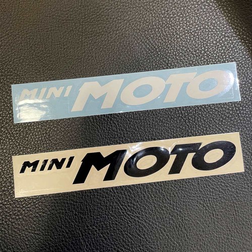 Adesivo moto mini - adesivo, "mini