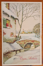 29F CARTOLINA BUON NATALE-CASA