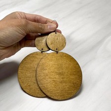 Orecchini pendenti grandi in