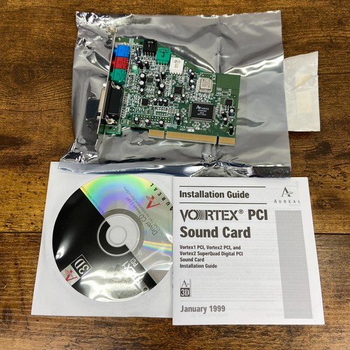 Scheda audio pci aureal - audio,