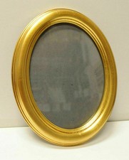 CORNICE OVALE COLOR ORO ANTICO