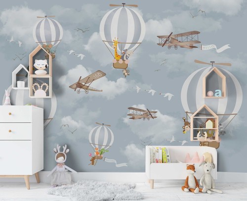 Carta parati animale 3d - da,