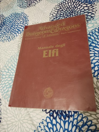 Manuale degli elfi ad - degli, ad&d