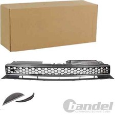 GRIGLIA SPORTIVA GRIGLIA RADIATORE NIDO D'APE SENZA EMBLEMA CROMATA per VW GOLF 6 GTD Look