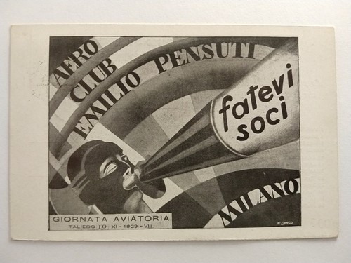 Longo cartolina pubblicitaria - longo,
