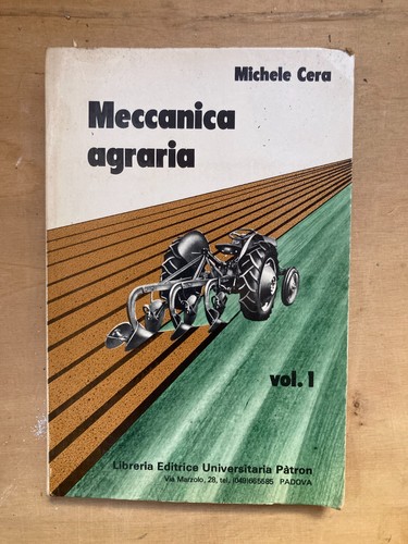 Meccanica agraria vol - , 1