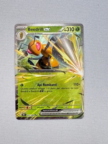 Pokemon card beedrill cri - card,