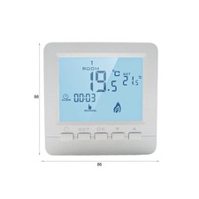 Termostato Digitale Con Tasti Programmabile Per Caldaia A Gas Murale Da Parete A
